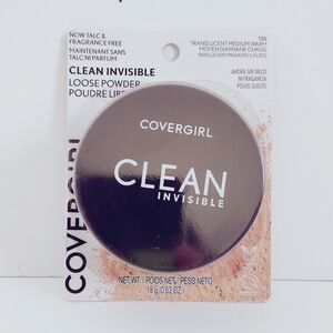 ⭐4/$15 CoverGirl Clean Invisible Loose Setting Powder Translucent Medium Warm